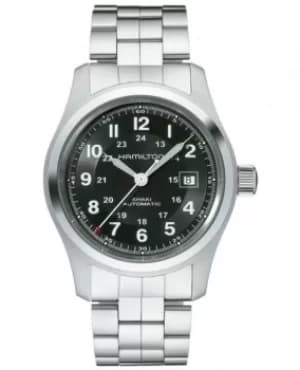 Hamilton Khaki Field Black Dial Mens Watch H70515137 H70515137