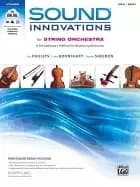 sound innovations for string orchestra bk 1 a revolutionary method for begi