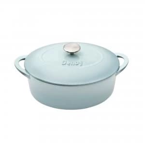 Denby Pavilion Cast Iron 28Cm Oval Casserole