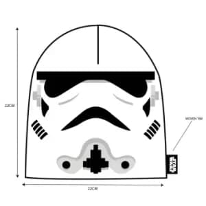 Star Wars Face Trooper Beanie (One Size) (White)