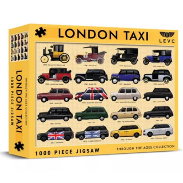 Coach House Partners London Taxis 1000 Piece Jigsaw