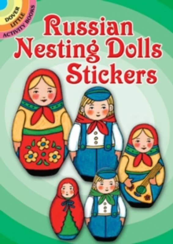 Russian Nesting Dolls Stickers Paperback / softback