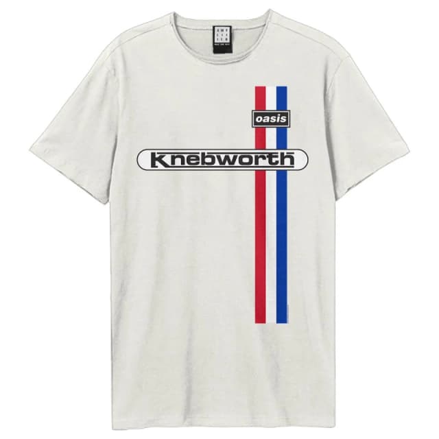Amplified Amplified Men Knebworth Oasis T-Shirt in White Size: X-Small White XS Male 5063652563786