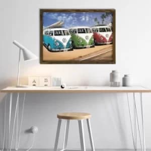 MZM774 Multicolor Decorative Framed MDF Painting