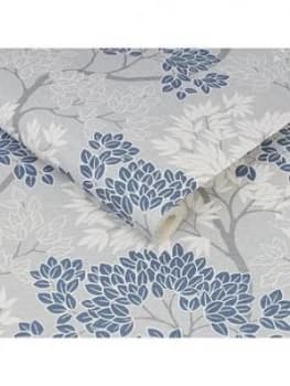 Fresco Lykke Tree Navy Wallpaper