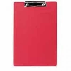 Rapesco Standard Clipboard, A4/Foolscap (red)