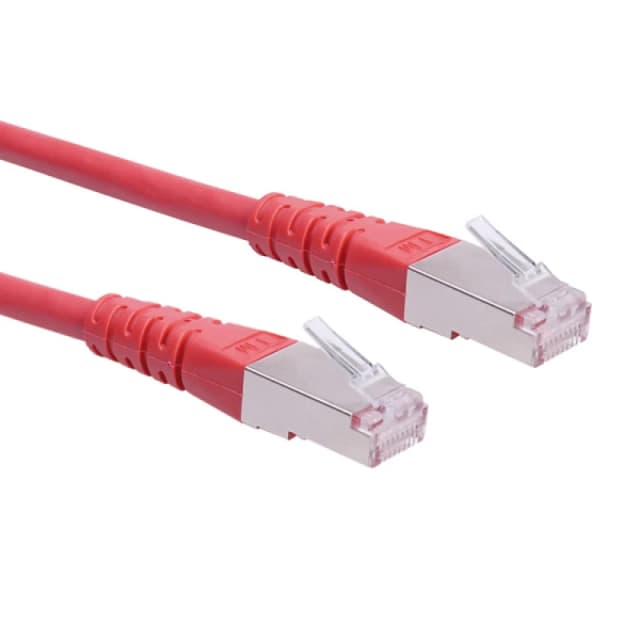 ROLINE S/FTP (PiMF) Patch Cord. Cat.6. red 2.0m