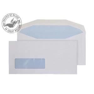Purely Everyday Mailer Gummed Window White 90gsm DL 114x235 Ref 3998LW