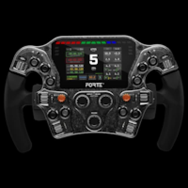 Asetek SimSports Forte Formula Pro Button Box 4.3" LCD aRGB - Bla