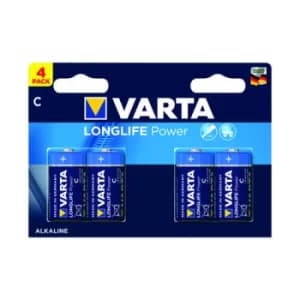 Varta Longlife Power C Battery (Pack of 4) 04914121414