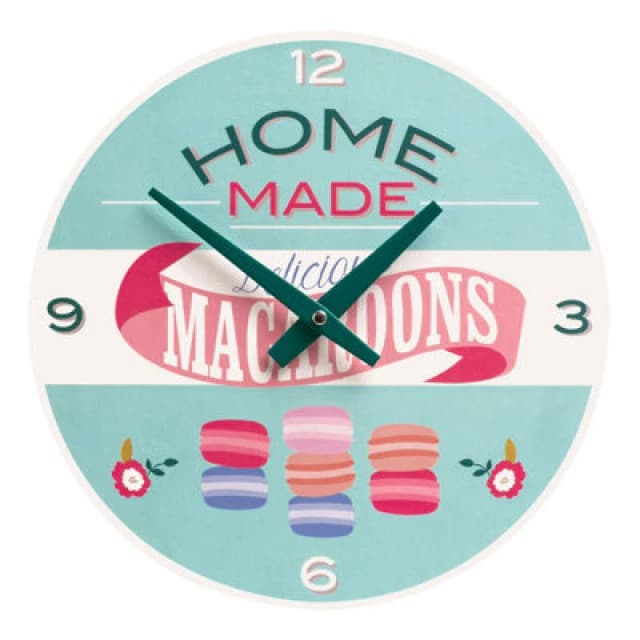 Premier Housewares Interiors by Premier Amelie Wall Clock Blue