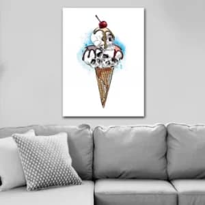 441743683_70100 Multicolor Decorative Canvas Painting