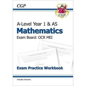 New A-Level Maths for OCR MEI: Year 1 & AS Exam Practice Workbook Paperback / softback 2017