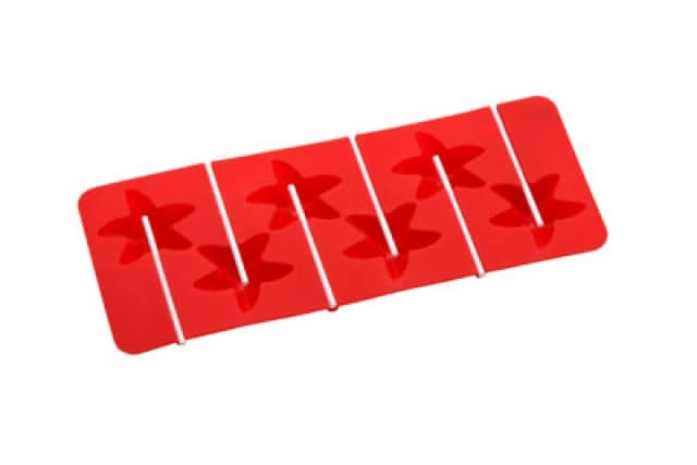 Premier Housewares 6 Starfish Cake Pop Mould Red