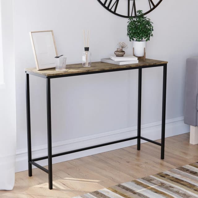 Lassic Vida Designs Brooklyn Console Table Dark Wood unisex One Size