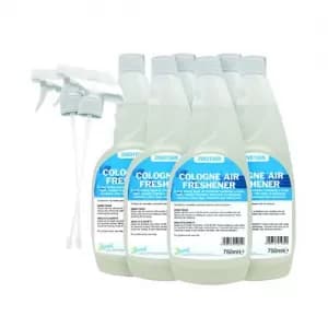2Work Cologne Air Freshener 750ml Pack of 6 811
