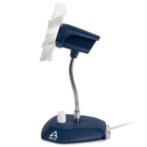 Arctic Breeze Desktop USB 92mm Fan - Deep Blue