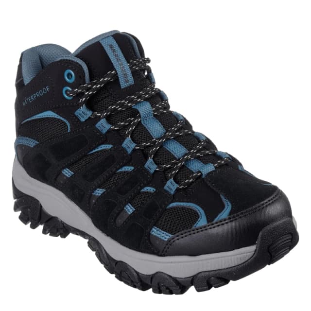 Skechers Womens Adventurer Waterproof Walking Shoes Black female 2 (35)