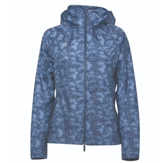Dublin Cortina Printed Waterproof Jacket Dark Blue female