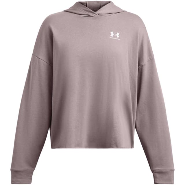 Under Armour Womens Rival Terry Crew Sweatshirt Grey female 10 (S)