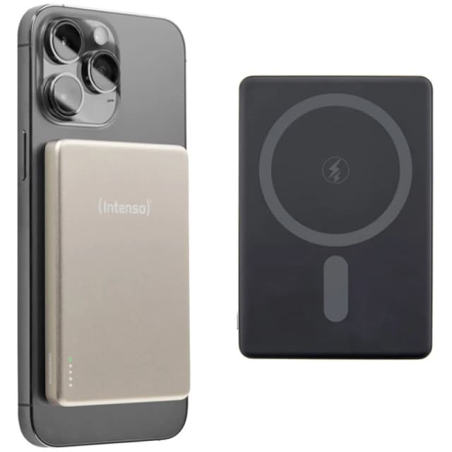Intenso MW5000 Magnetic Power Bank 5000 mAh - MagSafe Compatible. 15W