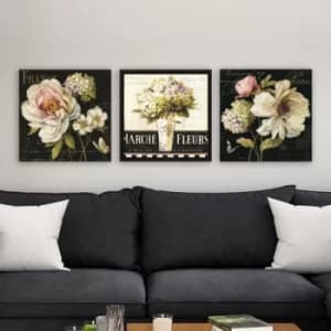 drprc9016 Multicolor Decorative Canvas Painting (3 Pieces)