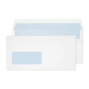 DL Wallet Envelopes S/S White Window 90gsm Box 500