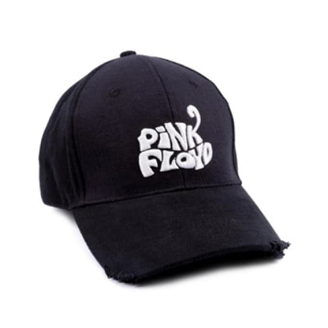 Pink Floyd Pink Floyd Adjustable Curved Peak Cap in Black One Size Unisex 5056549000402