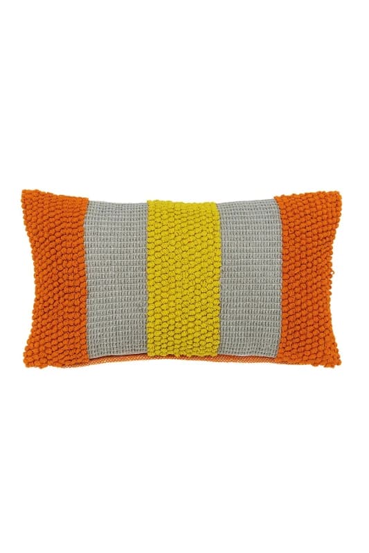Helena Springfield Helena Springfield 'Isla' Woven Cushion in Orange Size: 30cm x 50cm Orange 30cm x 50cm Unisex 5016709705004