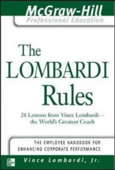 The Lombardi Rules by Vince Lombardi Paperback