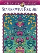 creative haven scandinavian folk art coloring book