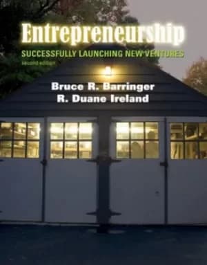 Entrepreneurship by Bruce R Barringer