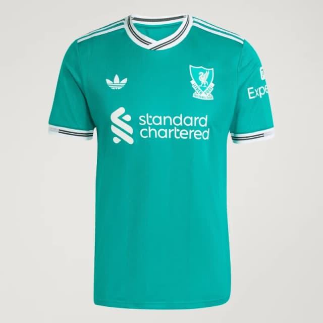 Adidas Liverpool FC Third Authentic Jersey 2025/26 Vert Male XL JV6427