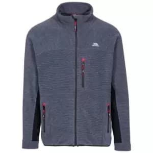 Trespass Mens Jynx Full Zip Fleece Jacket (M) (Navy Stripe)