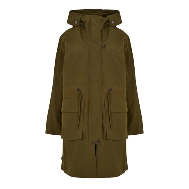 Timberland Womens 2in1 City Parka Dark Olive female 8 (XS)