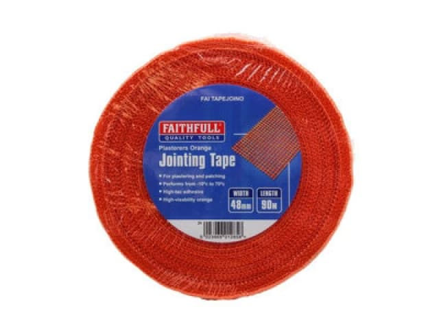 Faithfull Plasterers Joint Tape FAITAPEJOINO Colour: Orange