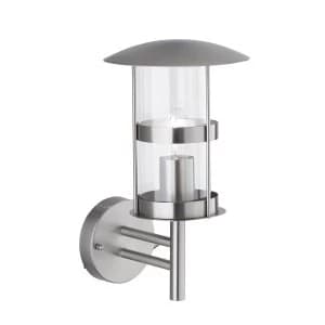 Wofi Cerus Wall Lamp - Brushed Stainless Steel