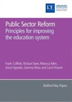 Public Sector Reform by Frank Coffield Paperback
