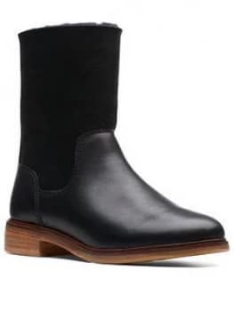 Clarks Clarkdale Ax Hot Calf Boot - Black