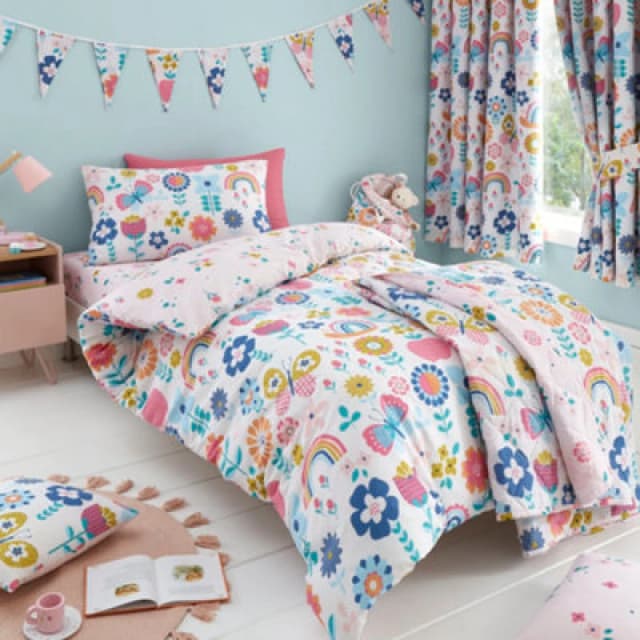 Happy Linen Company Flower Garden Bedding Set