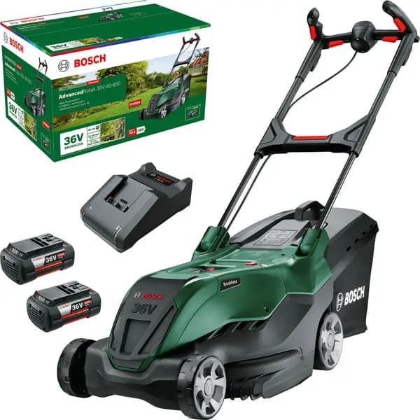 Bosch AdvancedRotak 36V-40-650 36V 2 x 6Ah Li-ion Cordless Rotary Lawnmower