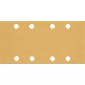 Bosch Expert C470 Punched Hook and Loop Sanding Sheets 93mm x 186mm 60g Pack of 50