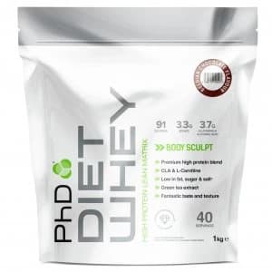 PHD Nutrition Diet Whey Belgian Chocolate Sachet 1kg