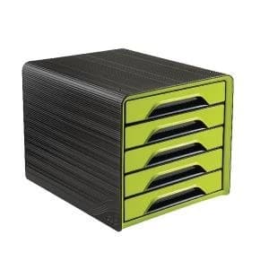 CEP Smoove 5 Drawer Module BlackGreen Made from 100 recyclable