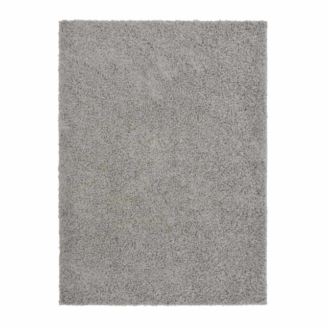 Shaggy Rug Grey 120 x 170cm 100% POLYPROPYLENE PILE