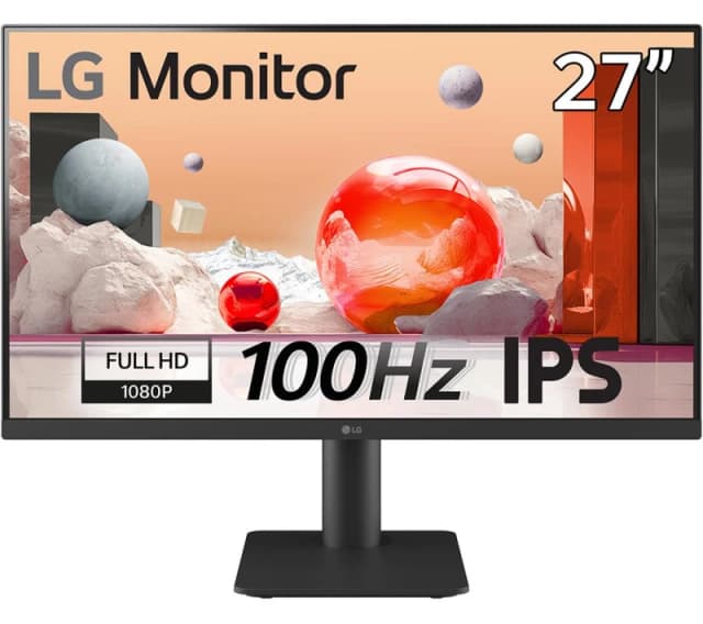 LG 27MS550-B.AEK Full HD 27" IPS LCD Monitor - Black 8806091997869