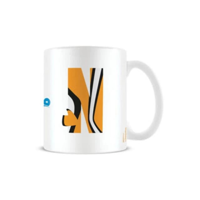 Disney N Alphabet Mug in White White One Size Unisex 5063107773241