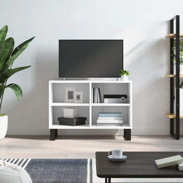 VIDAXL TV Cabinet White 69.5x30x50cm Engineered Wood Vidaxl 8720845906238