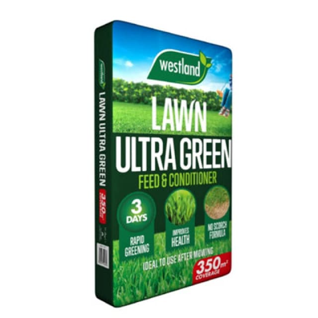 Westland Ultra Green Lawn Fertiliser Granules 350M² 12.25Kg