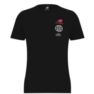 New Balance Small Logo T Shirt Mens - Black